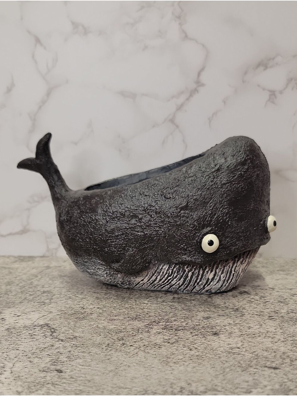Whale Planter Goliath Unique Succulent Planter Pot with Drainage - Picture 3 of 12